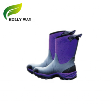 High Quality Waterproof Ladies Fashion Rubber Rain Boots